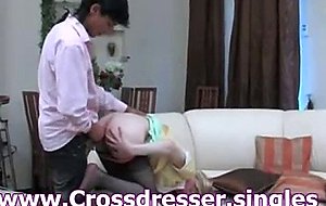 Naked crossdresser