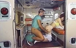 Vintage honey fuck between doctor and ts nurse