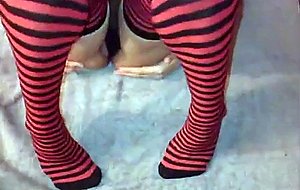 Sissy self vibrator fuck
