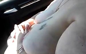 Making my slut mother ride nude and show herself 