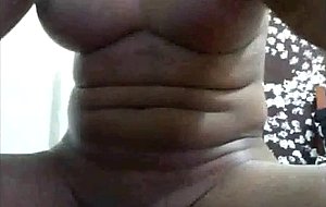 Brazillian amateur shemale jerks on webcam