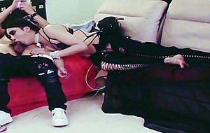 Asian sissyslut with her boss