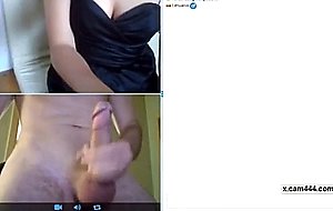 Look at her cool face in chat, x