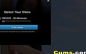 Cute Camgirl Playing her Pussy live