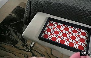 My sweet big titty girlfriend let me fuck her in the ass through the butt flap of her pajamas