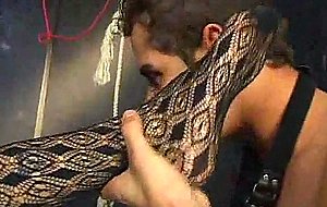 Guy has extreme sucking & fetish with lewd big boobs dominant tr