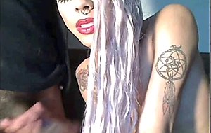 Blond tgirl
