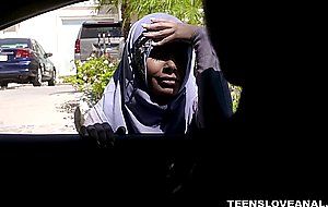 Busty arab chick Aaliyah Hadid blackmailed into having anal with FBI agent
