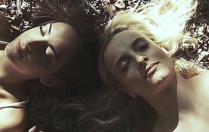Sexy MILF blonde and brunette lesbian pussy fingering