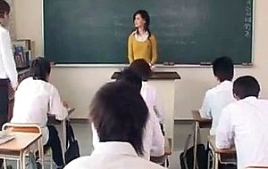 Asian Teacher Does Student In...