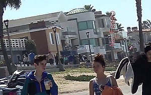 Teen in sweet one piece