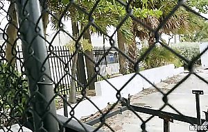 Vienna Black fucked outdoors for some cash