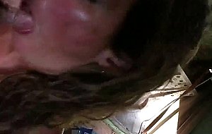 Amat slut sucks and fuck
