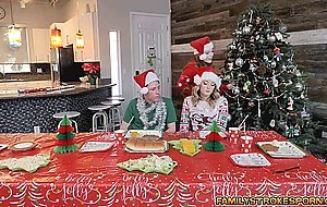 Horny family in the midst of an...