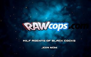 They like it big and black Slutty MILFs are taking care of this black criminals cock in public