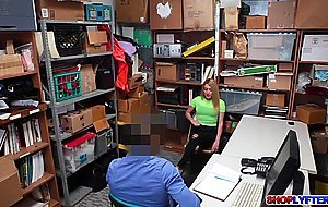 Officer Moans as He Likes the Way She Rides Him Passionately