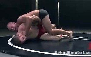 Patrick Rouge and Wolf Hudson body slam, then slam cock ...