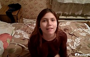 Hot babysitter gives a bj in pov