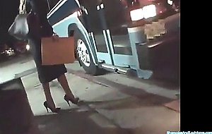 Blonde groped to orgasm on bus