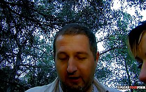 Cutie in the woods is looking for dick hd