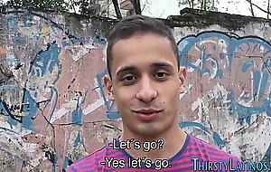 Latin studs sucking dick and cumming 