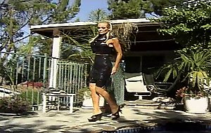 Hot blonde slut houston getting triple penetrated