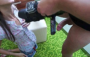 Gina gerson given a honey bj