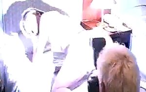 Cock is deep in maman taut slit!
