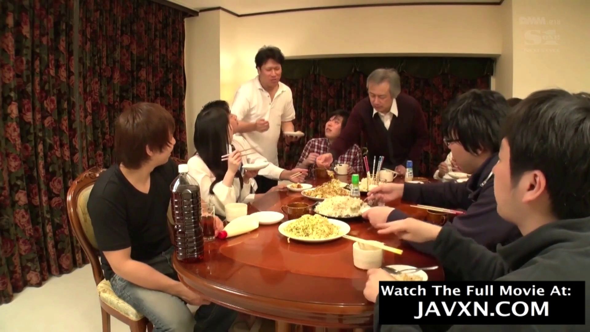 Japanese teen fucked during family dinner HD porn - SEXTVX.COM