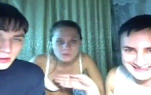 Russian amateur teens webcam