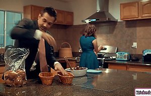Busty housewife fingered by her husbands lesbian boss wife