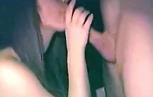 Cute brunette teen gives beautifull bj
