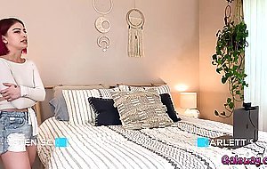 Kristen and Scarlett masturbates before wedding