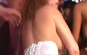 Gangbang for two honey bitch and got dp2