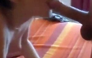 Hot amateur girlfriend sucks and fucks at home