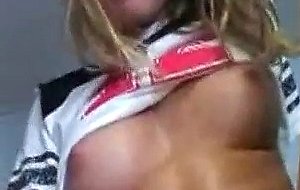 Teen kassia getting off