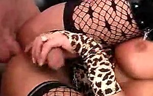 Ardent guy loves to fuck busty Tgirl ass
