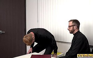 Mature priests suck and fuck each others gay assholes