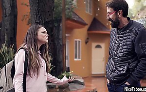 Naive teen fucked so hard by a stranger after oral sex