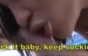 Busty latina hottie sucking & fucking