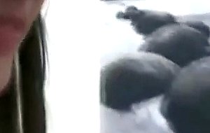College girls play together