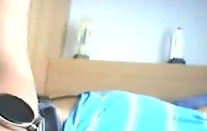 Lover couple enjoy having honey love making session