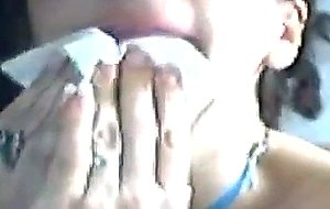 Lover couple enjoy having honey love making session