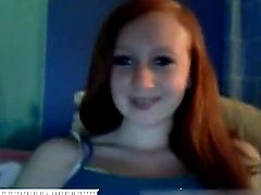 Sexy teen red head