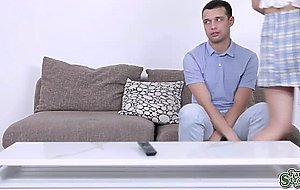 Sofia and Johnnys bet turns to hot fucking