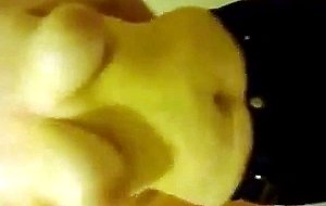 Busty wife plays with her beautifull big boobs
