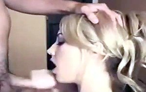 Cute blonde bj on webcam 
