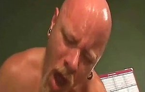 Busty ts gets erect dick into her ass hole