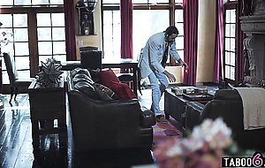 Stepdaughter teen Vanna Bardot was very hard to please by her new dad