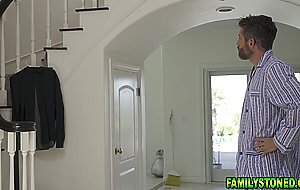 Stepsisters fucks their stepdad...